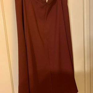 Maroon Old Navy A line skirt